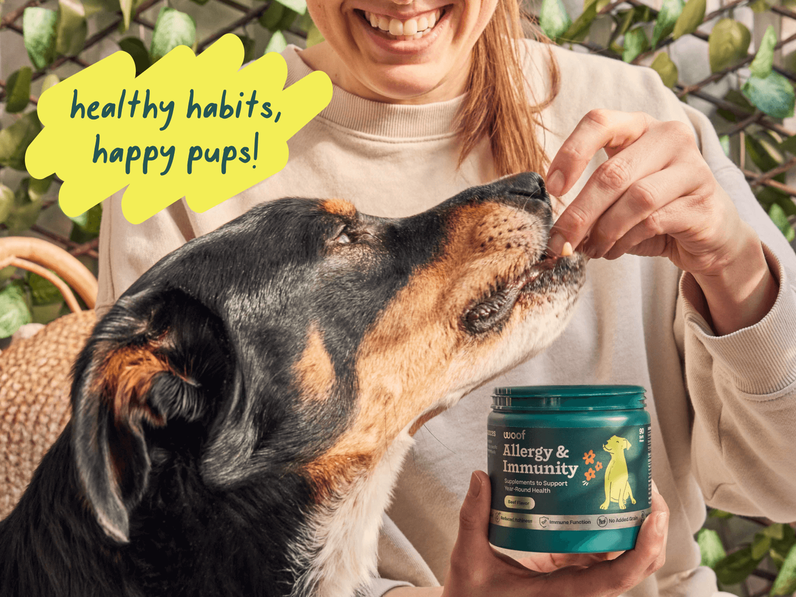 Chews Hip & Joint para Perros | Cuidado y Salud de Articulaciones de Woof