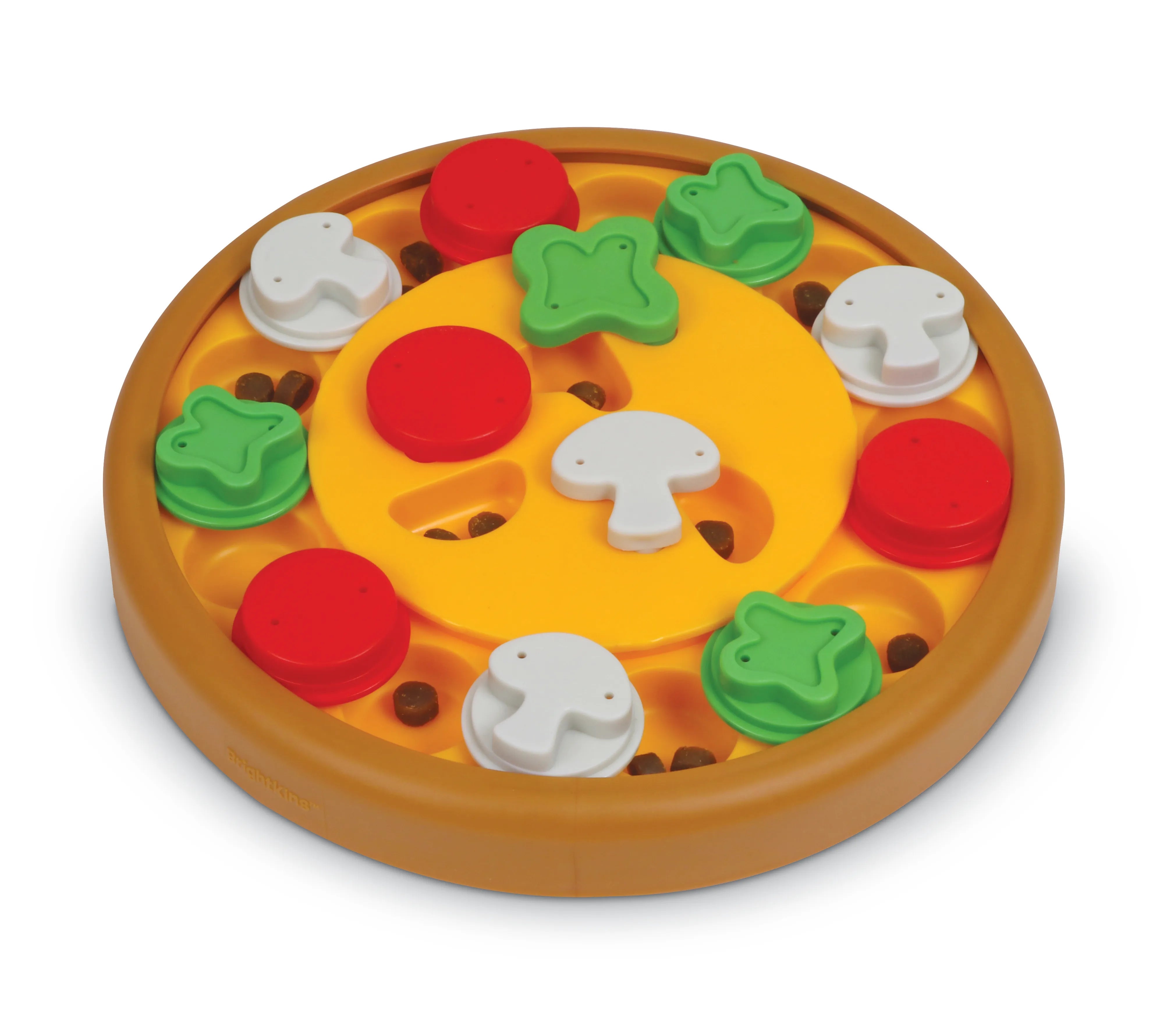 Pizza Party! Treat Puzzle - Juguete Interactivo para Perros | Brightkins®