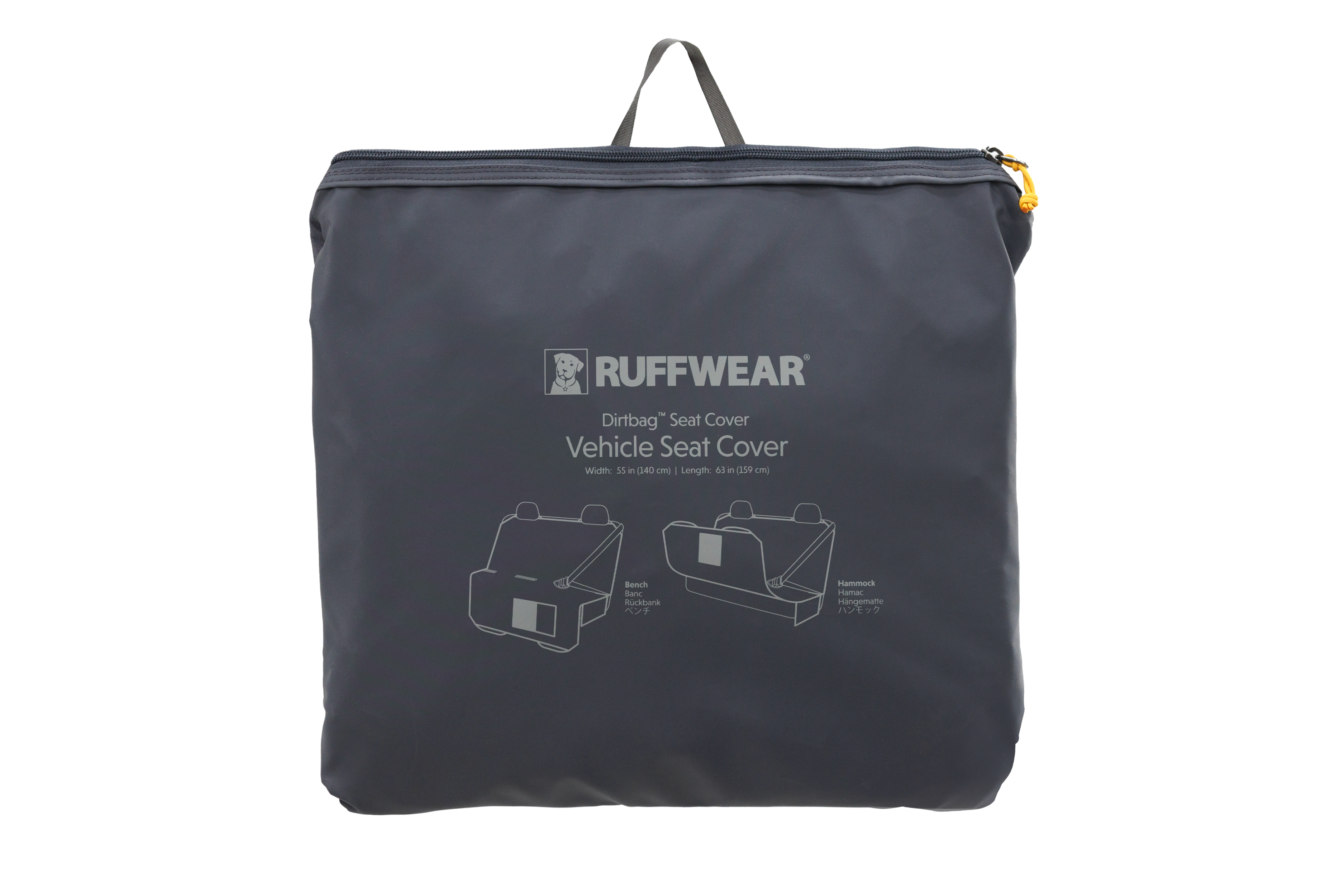 Dirtbag™ Seat Cover Basalt Gray - Protector Impermeable y Hamaca para Asientos de Coche | Ruffwear®