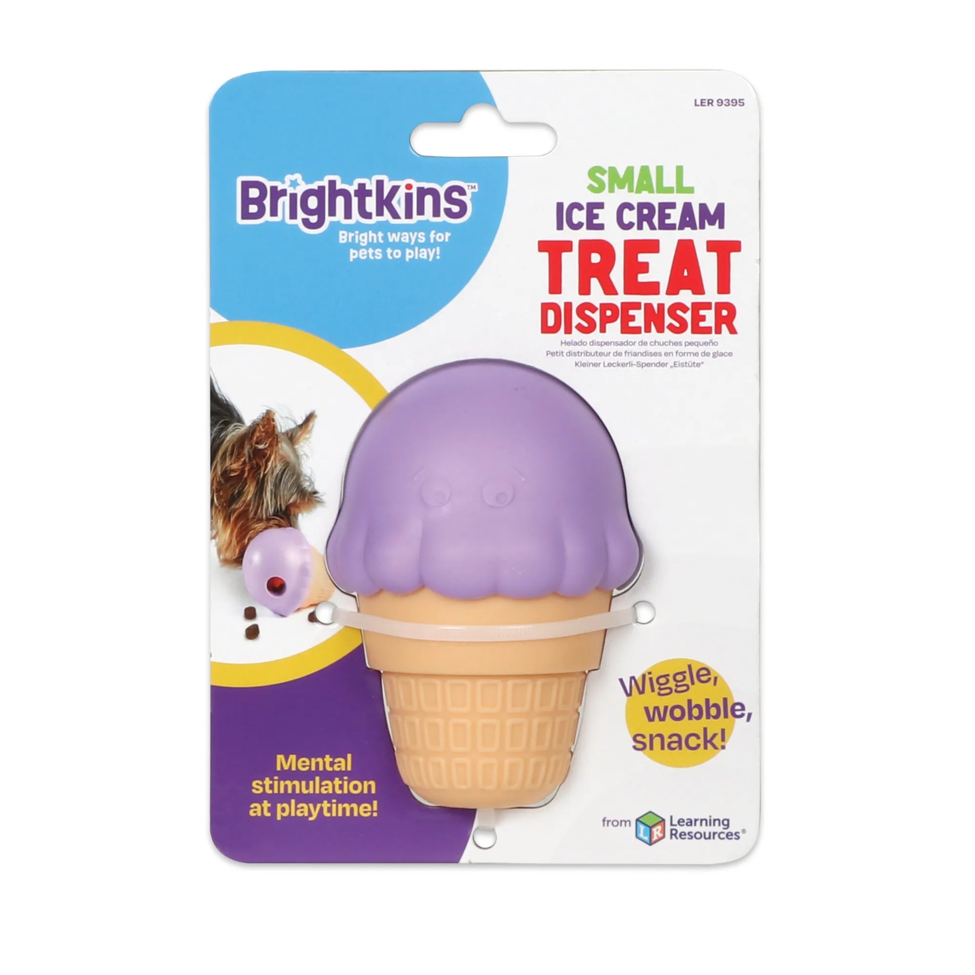 Juguete para Perros Ice Cream Treat Dispenser - Dispensador de Premios en Forma de Helado | Brightkins