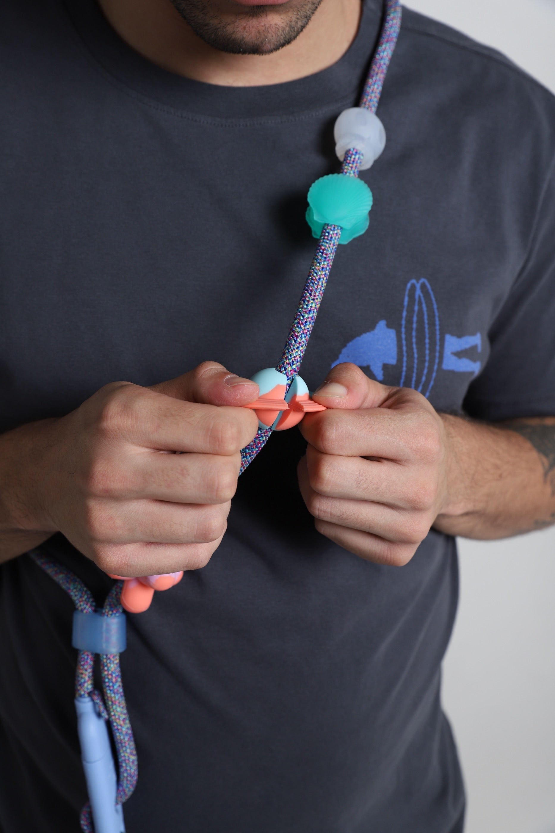 Zee.Pinz de Mushroom - Charm para Correas Hands-Free Leash de Zee.Dog