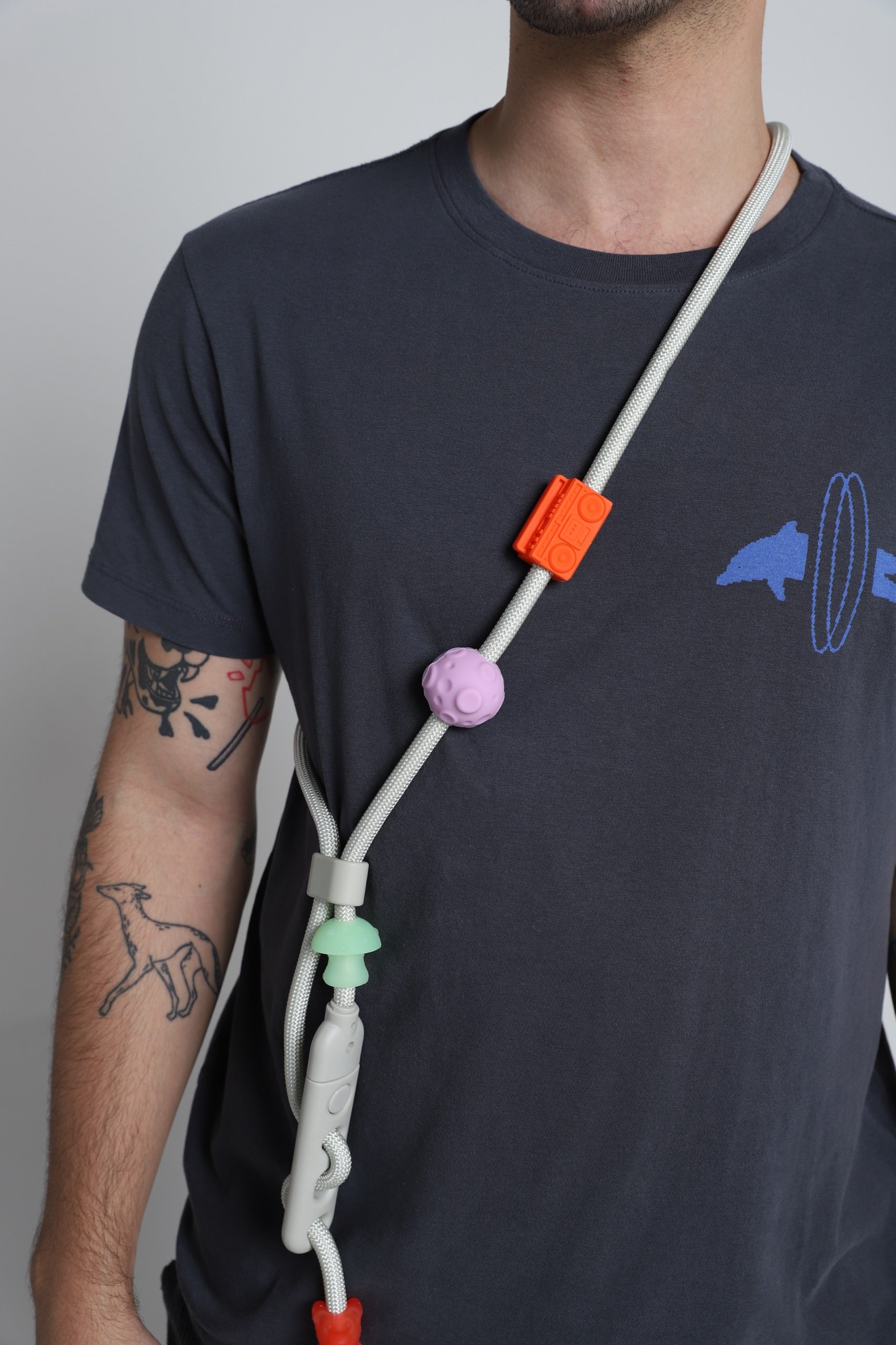 Zee.Pinz de Boombox - Charm para Correas Hands-Free Leash de Zee.Dog