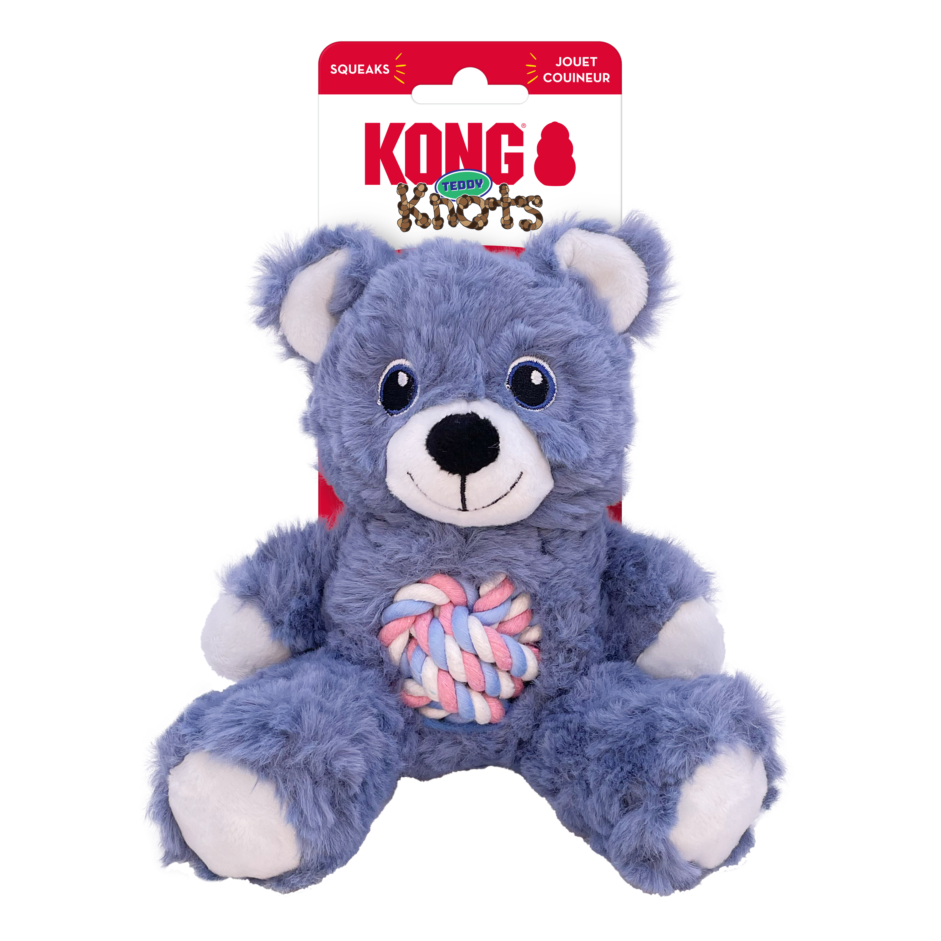 Peluche KONG Knots Teddy Chico para Perros | KONG