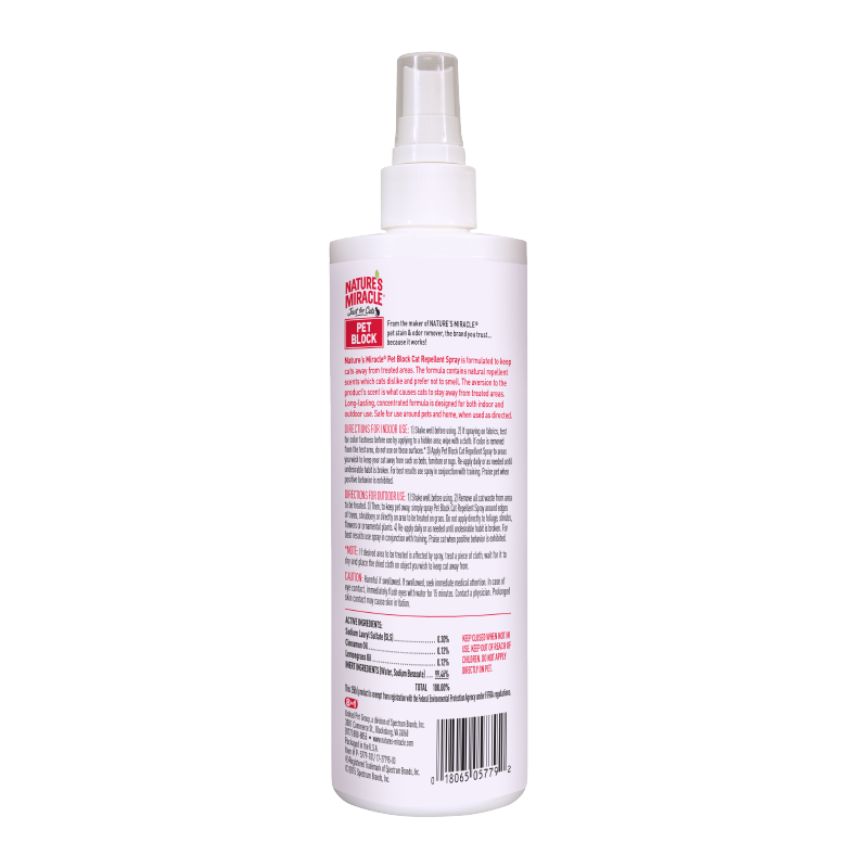 Spray Repelente Entrenador para Gatos - Nature´s Miracle