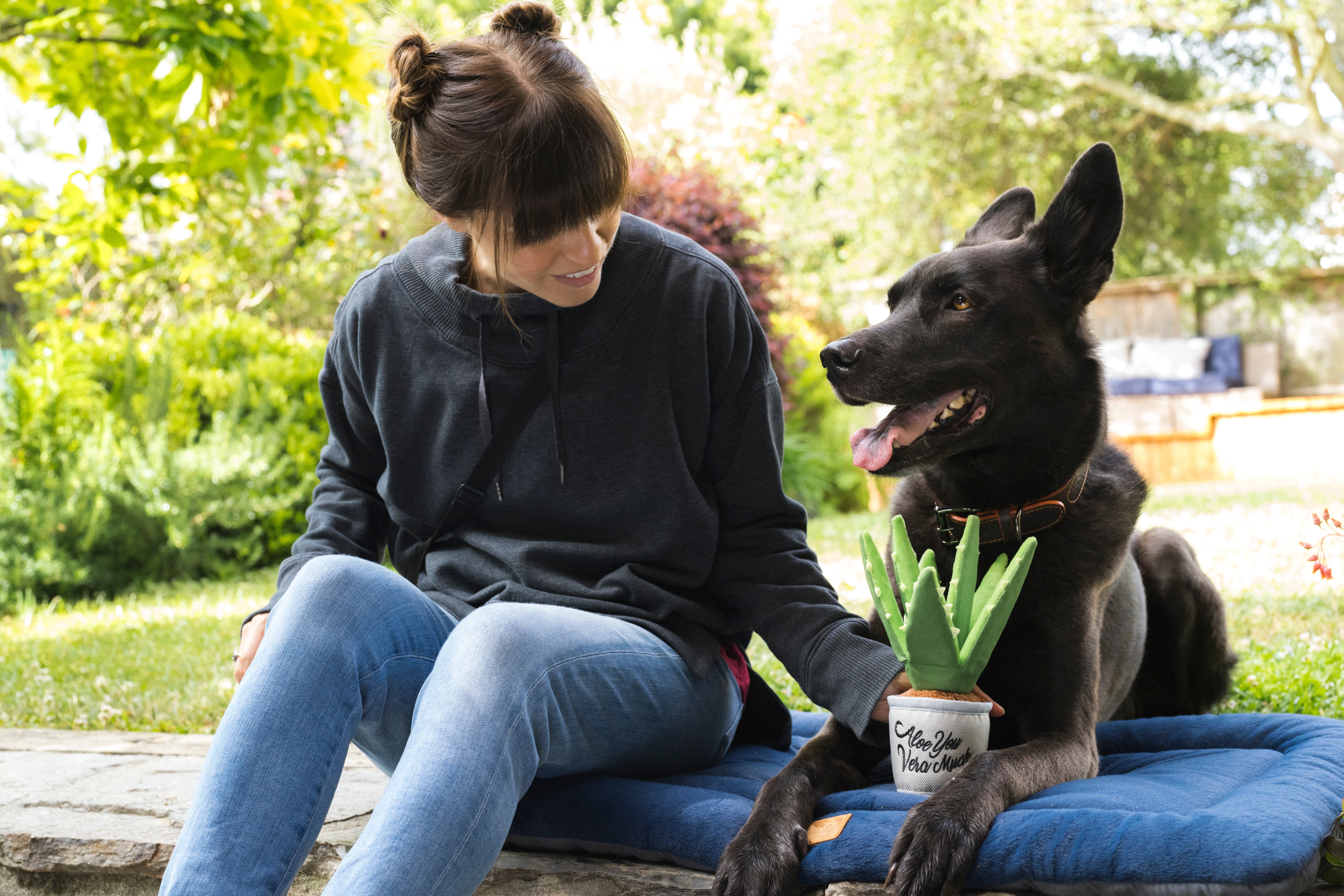 La Planta Aloe-ve You - Juguete de Peluche para Perros Blooming Buddies™ | Pet P.L.A.Y.