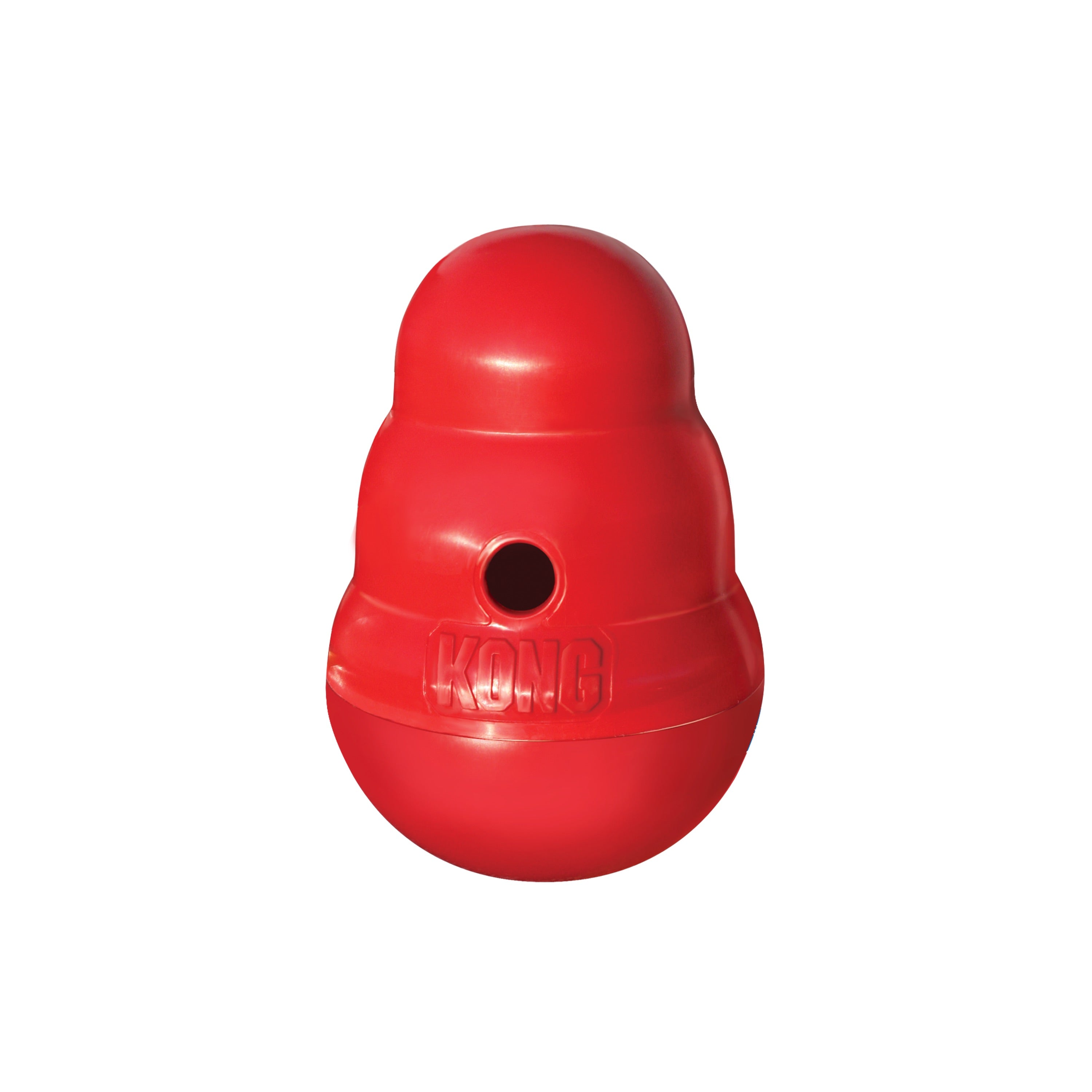 KONG WOBBLER - Juguete dispensador de alimento y premios para perros