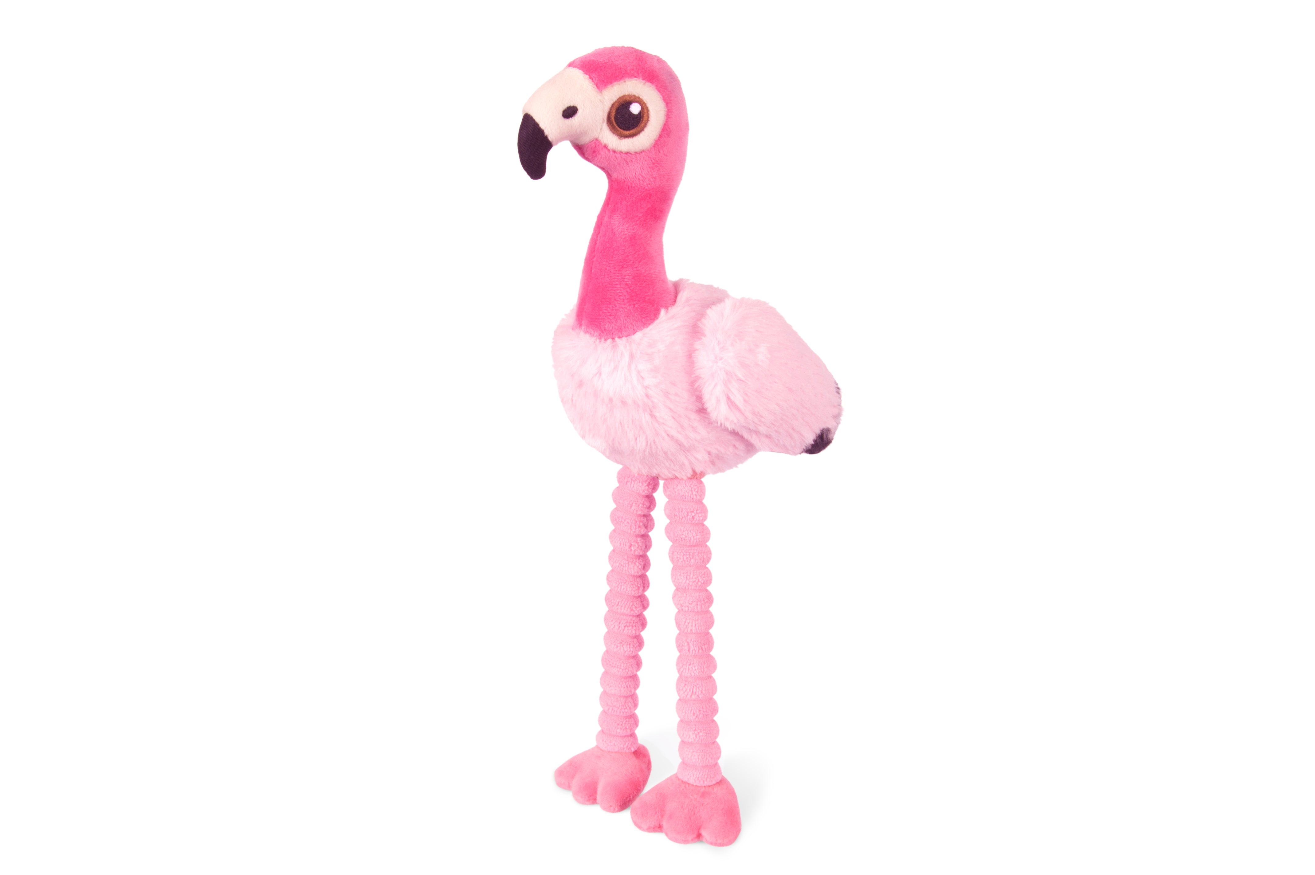 Flora el Flamingo Juguete de Peluche para Perros Fetching Flock Pet P.L.A.Y