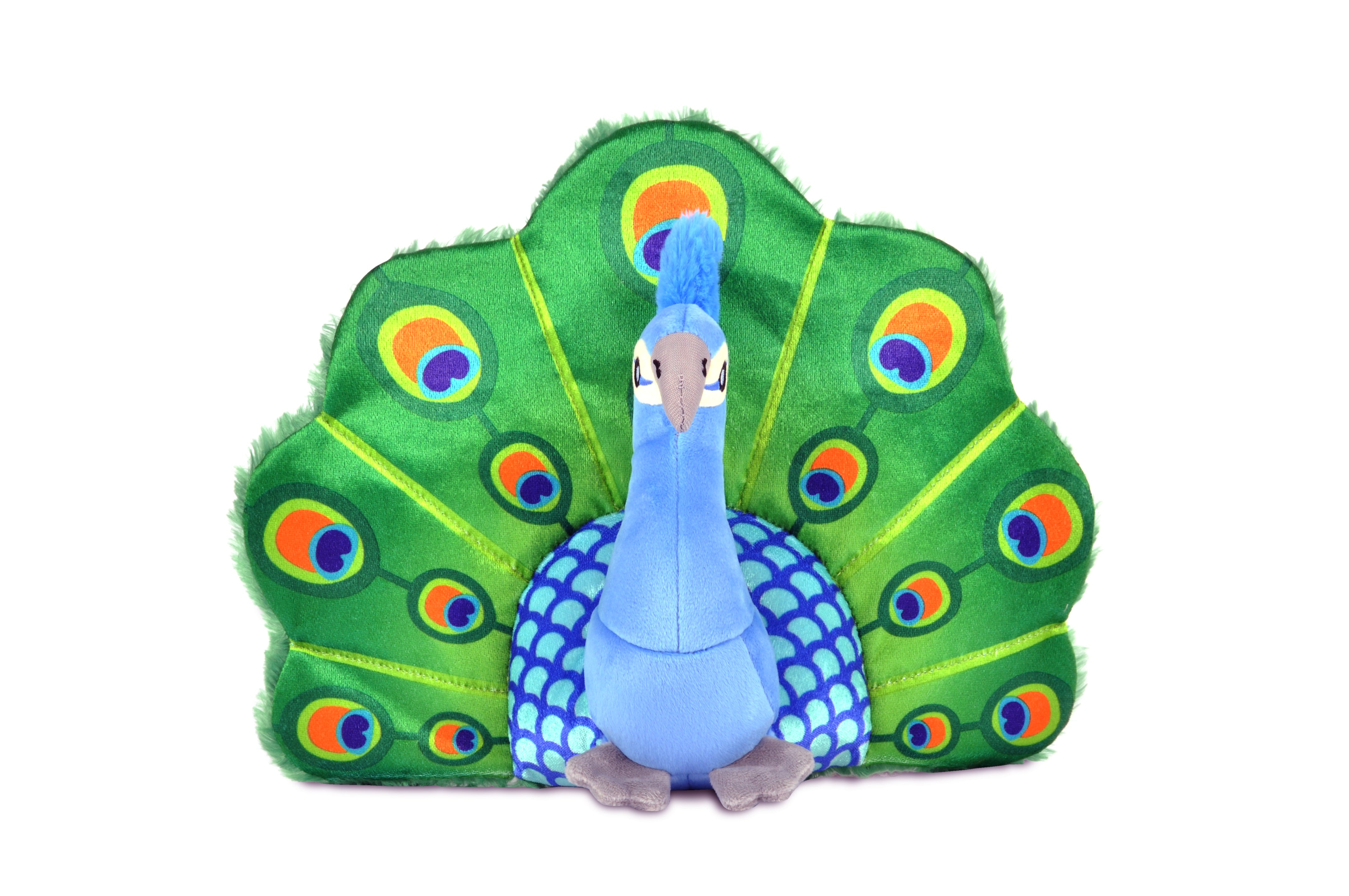 Percy el Pavo Real - Juguete de Peluche para Perros Fetching Flock™ | Pet P.L.A.Y.