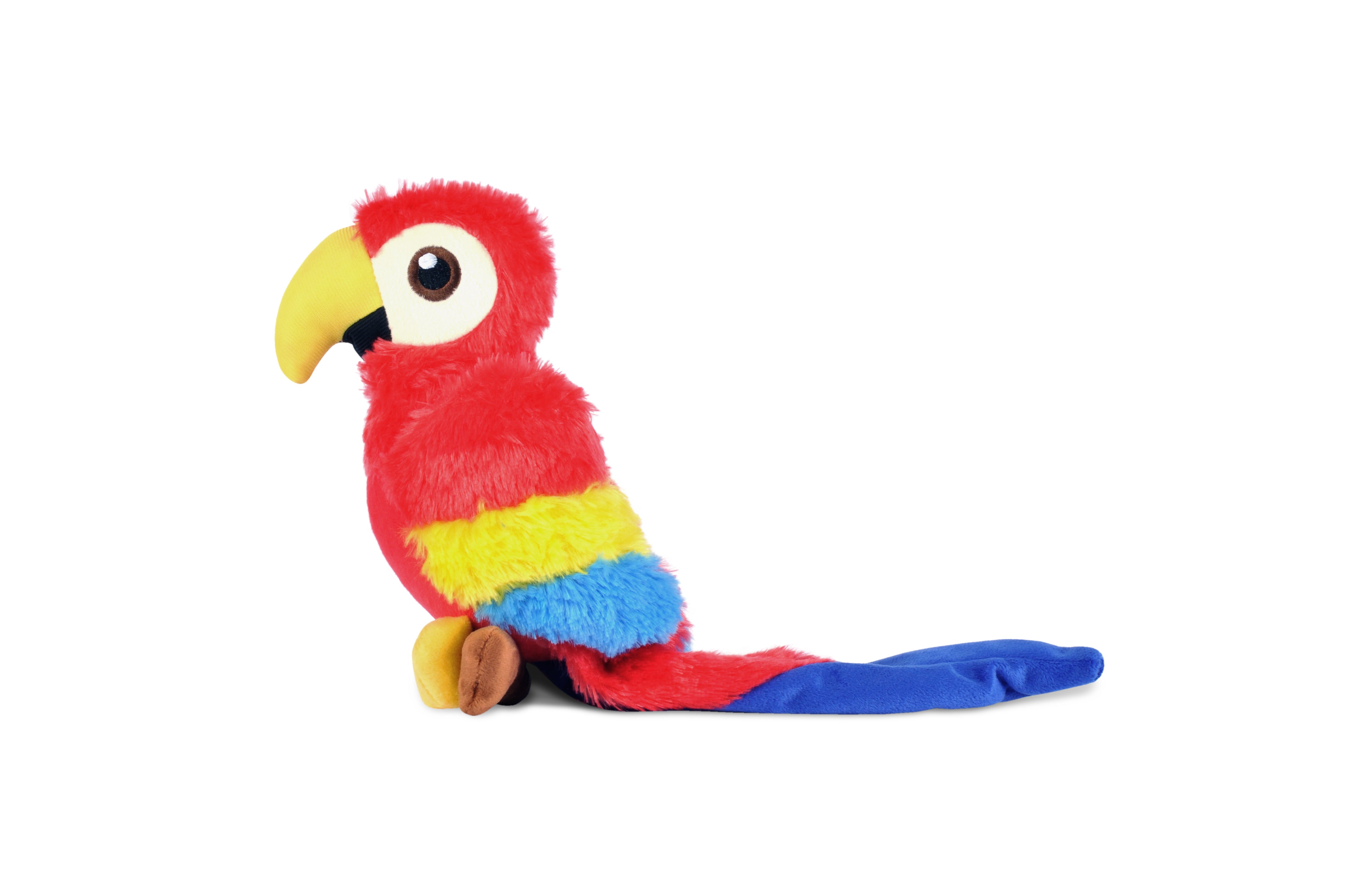 Paula el Loro - Juguete de Peluche para Perros Fetching Flock™ | Pet P.L.A.Y.