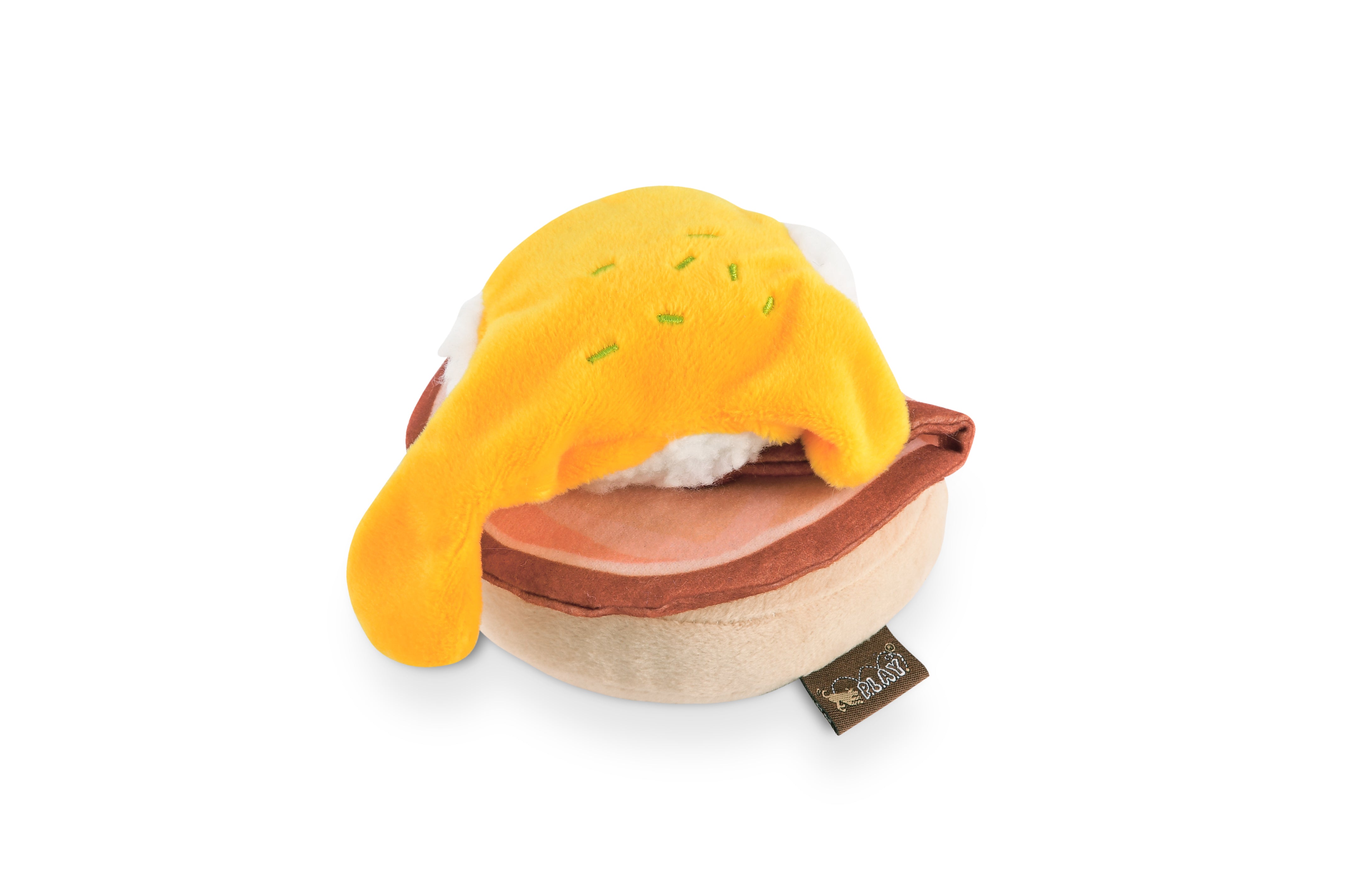 El Egg Benedict - Juguete de Peluche para Perros Barking Brunch™ | Pet P.L.A.Y.