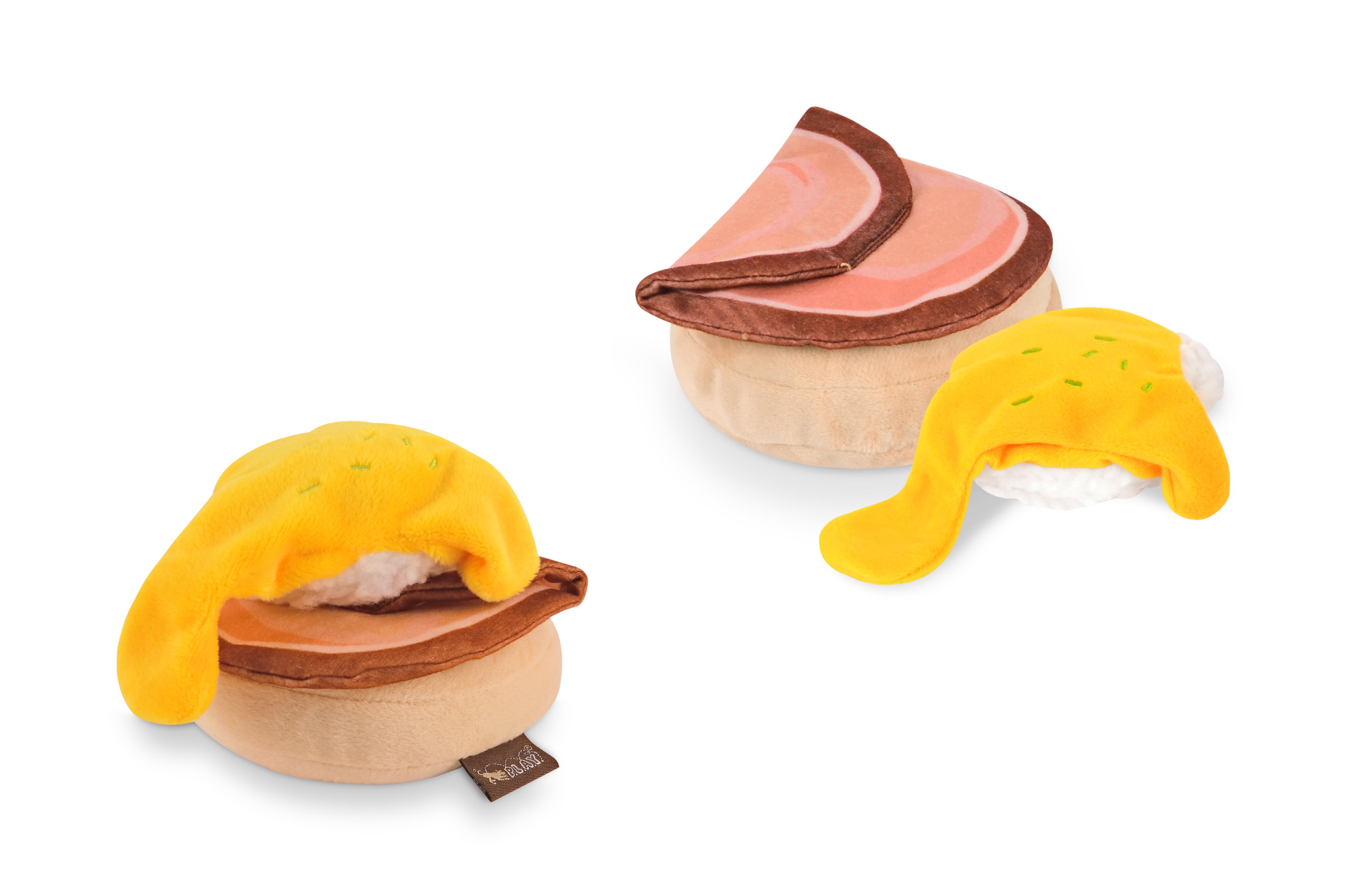 El Egg Benedict - Juguete de Peluche para Perros Barking Brunch™ | Pet P.L.A.Y.