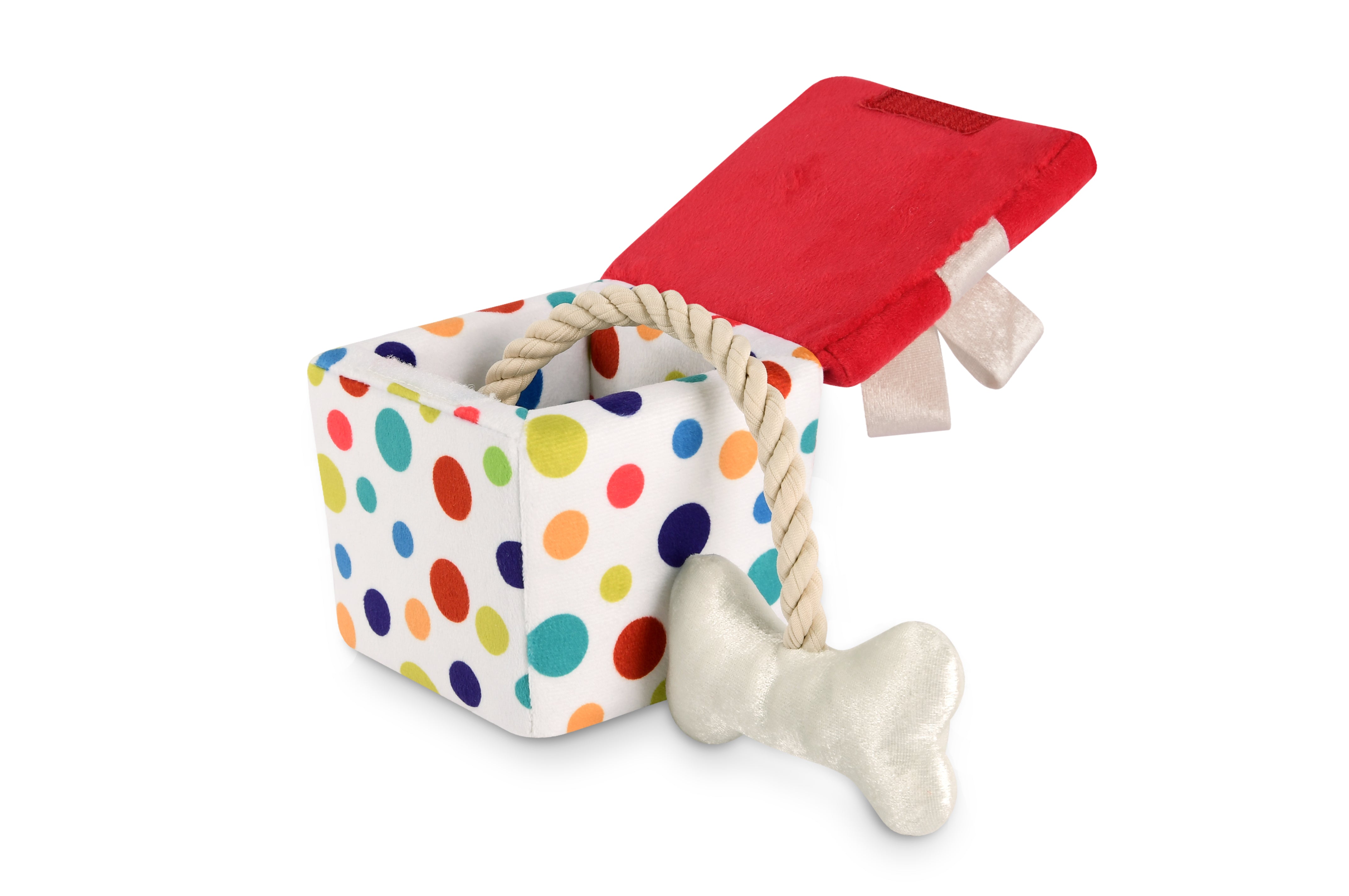 El Regalo Perfecto - Juguete de Peluche para Perros Party Time™ | Pet P.L.A.Y.