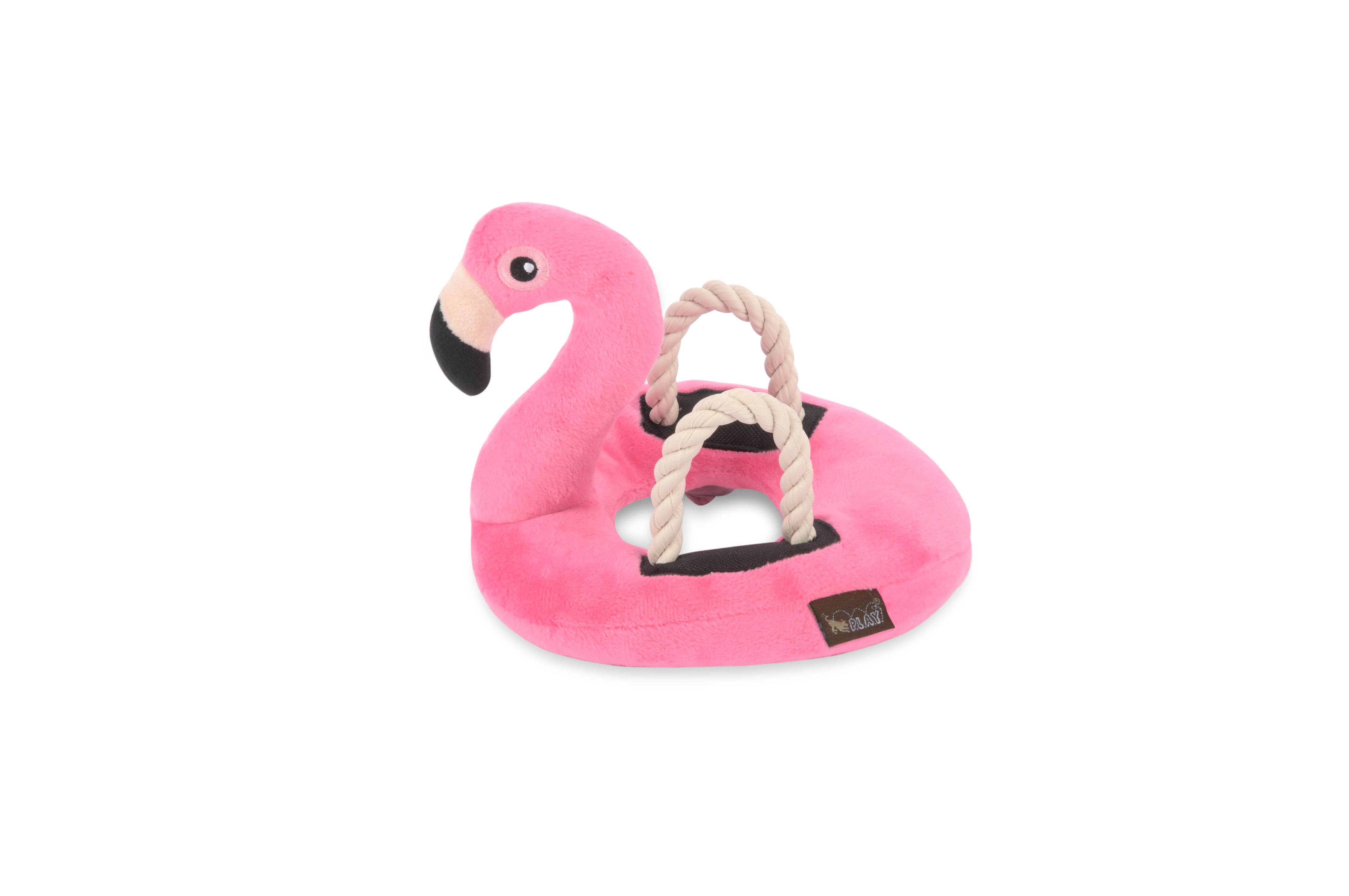 El Flamenco Flotante - Juguete de Peluche para Perros Tropical Paradise™ | Pet P.L.A.Y.