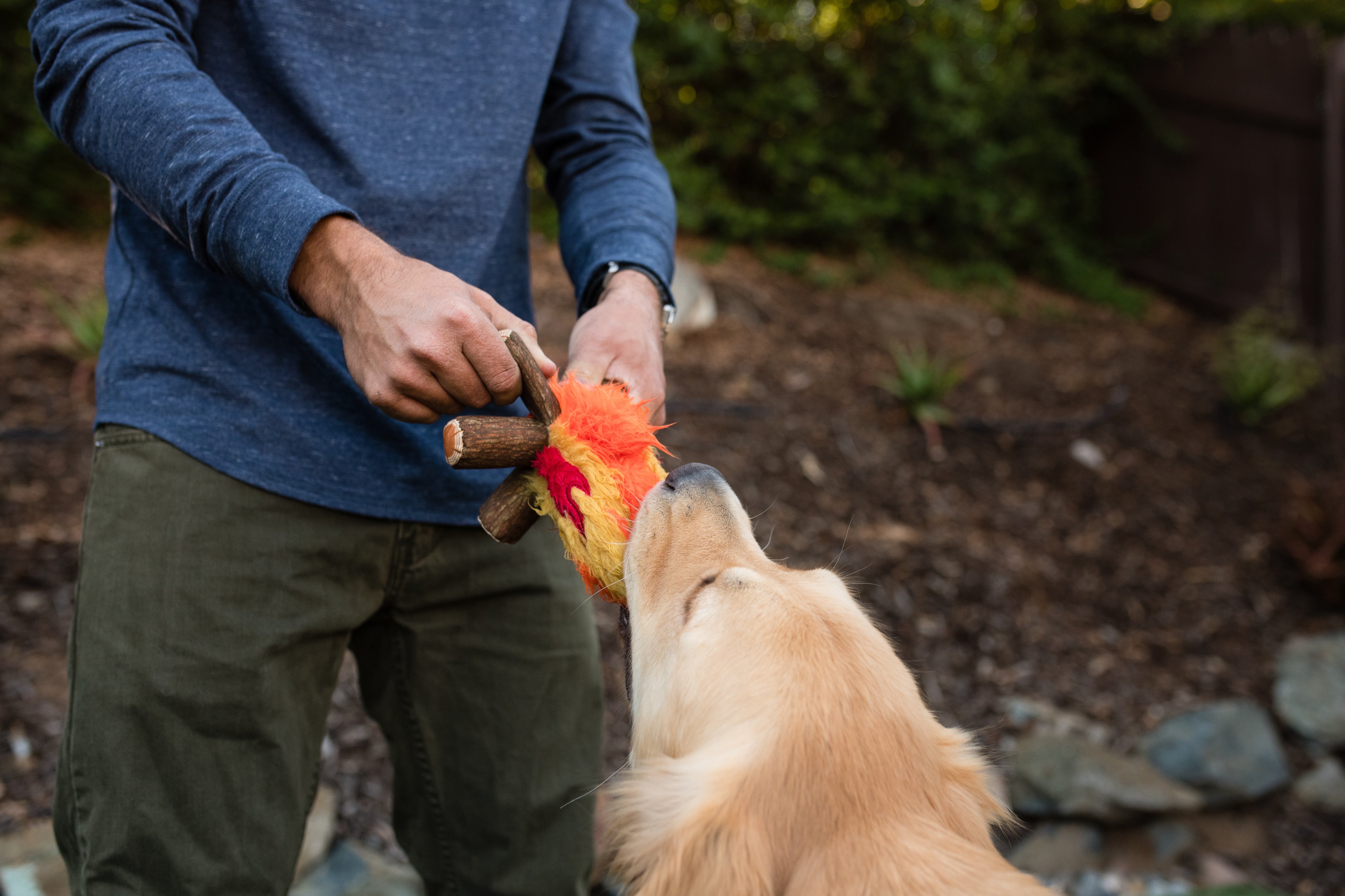 La Fogata - Juguete de Peluche para Perros Camp Corbin™ | Pet P.L.A.Y.