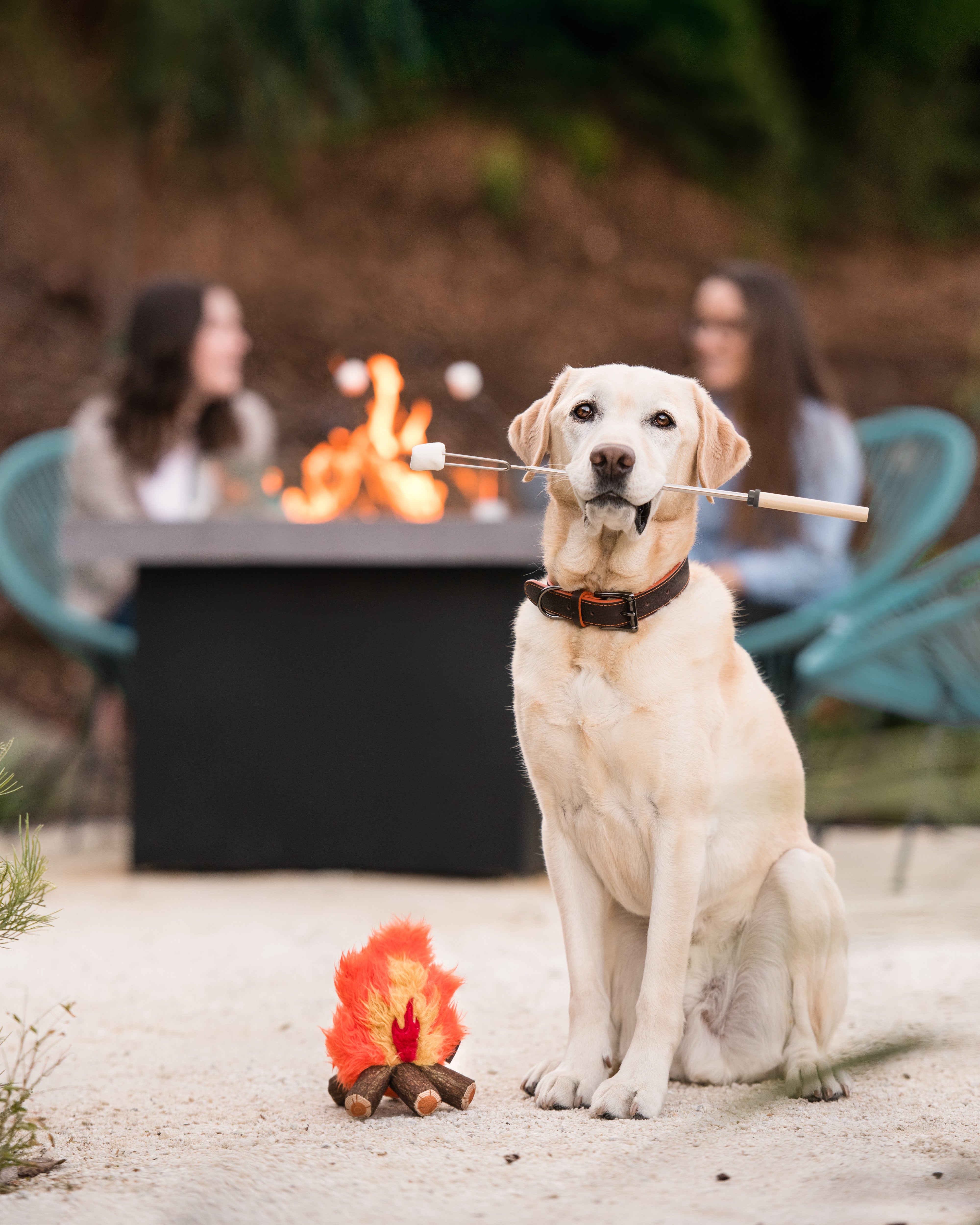 La Fogata - Juguete de Peluche para Perros Camp Corbin™ | Pet P.L.A.Y.