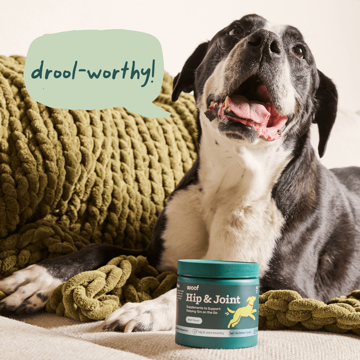 Chews Hip & Joint para Perros | Cuidado y Salud de Articulaciones de Woof