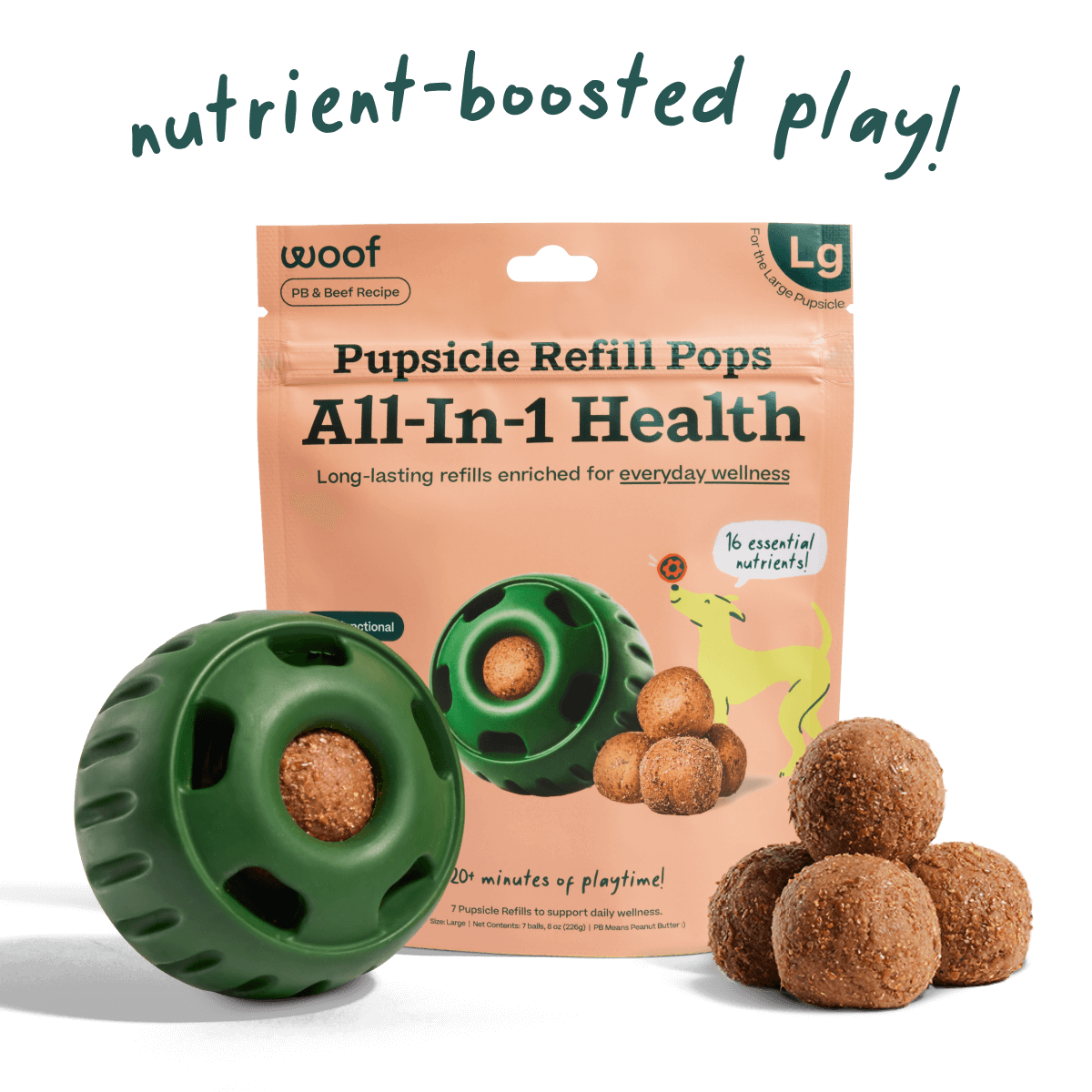 All-in-1 Wellness Pops para Perros | Suplemento Completo y Saludable My Woof