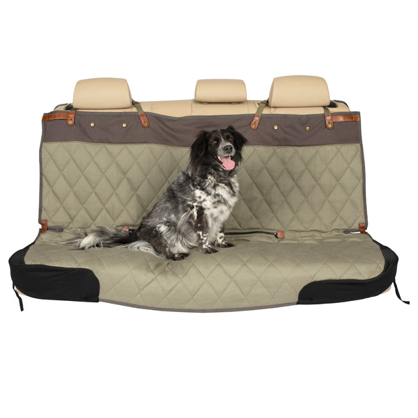 Cubre Asientos Capitoneado en Verde de PetSafe® - Happy Ride® Quilted Bench