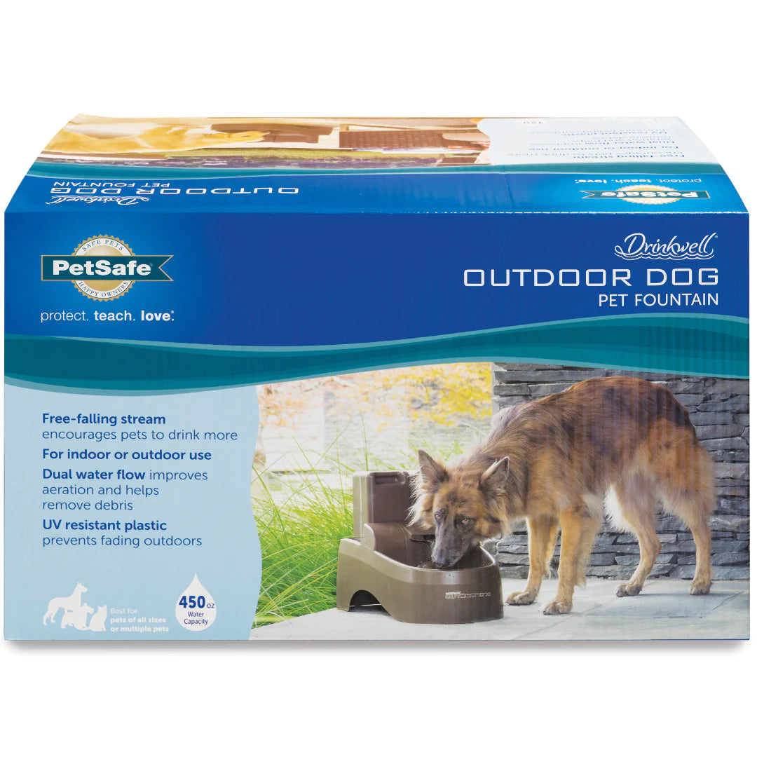 Fuente de Agua para Exteriores para Perros - Drinkwell® Outdoor Dog Fountain