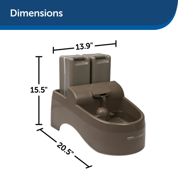 Fuente de Agua para Exteriores para Perros - Drinkwell® Outdoor Dog Fountain