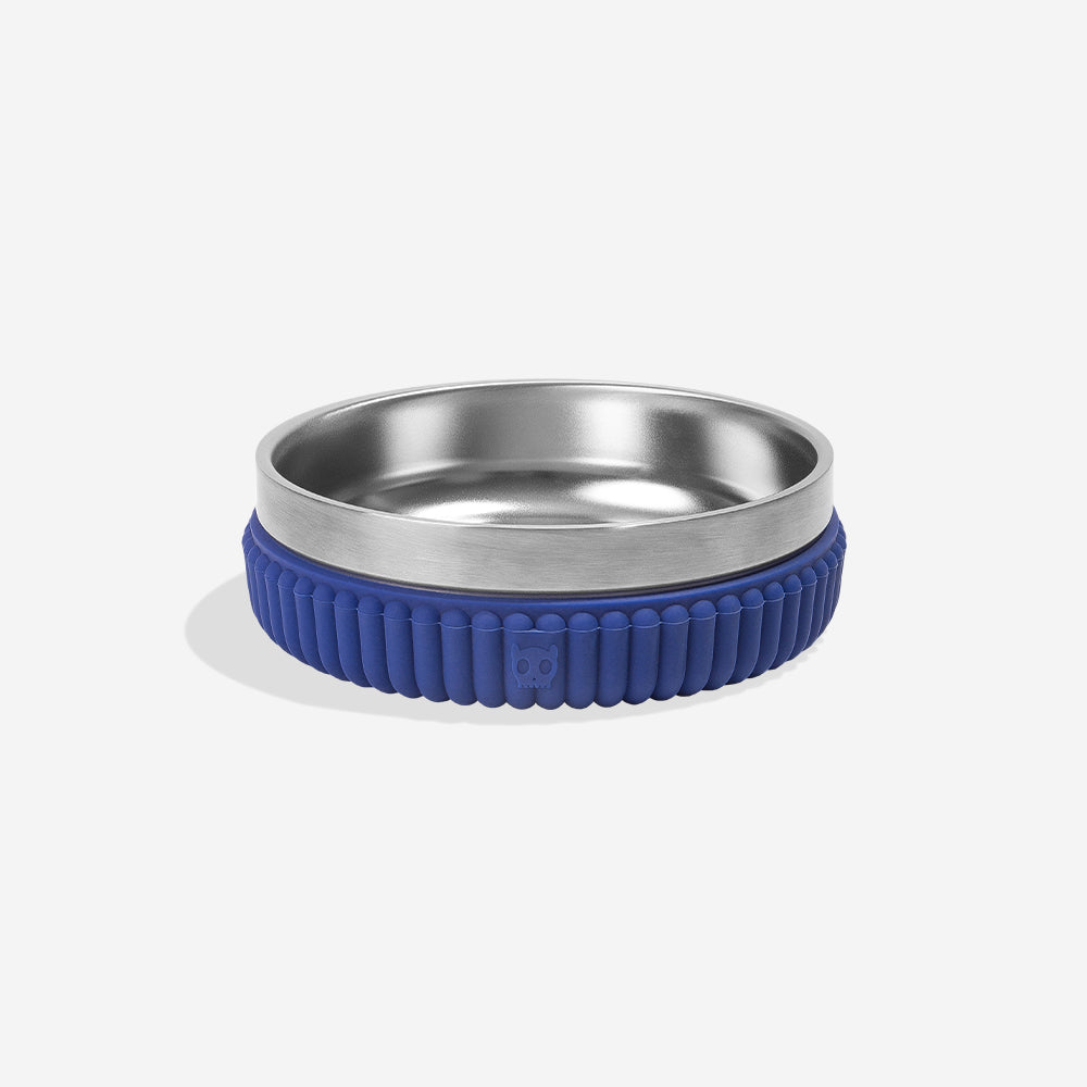 Plato Tuff Bowl para Mascotas (550 ml) Stripes Blue | Zee.Dog