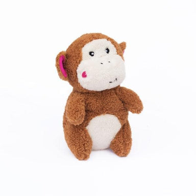 Chango desde la derecha de peluche Cheeky Chumz Monkey de ZippyPaws